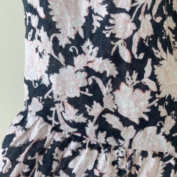 Jcrew Blockprint Ruffled Tank - Picture 2 of 4